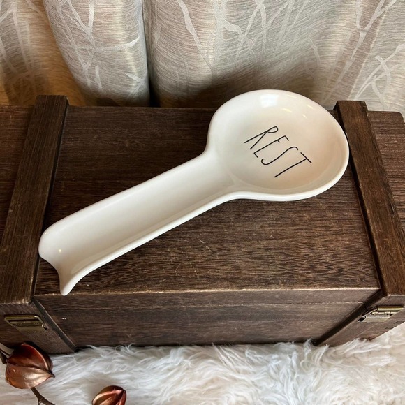 RAE DUNN SPOON REST KITCHEN NEW RD HTF HOME - Picture 2 of 4